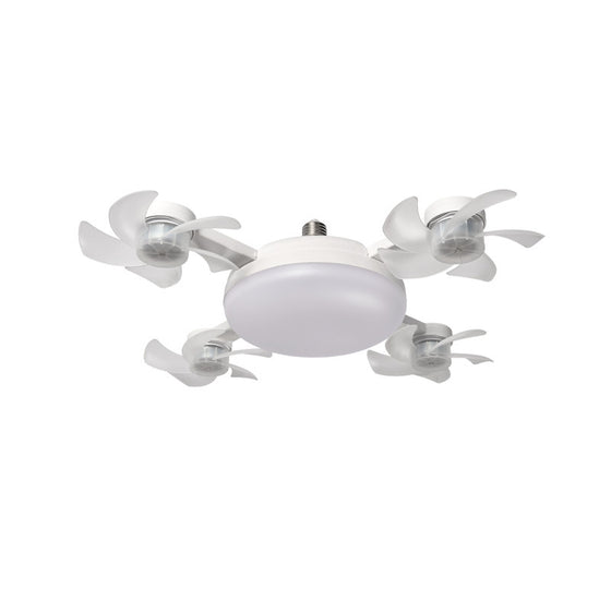Foldable LED Fan Light with E27 Socket product image 1