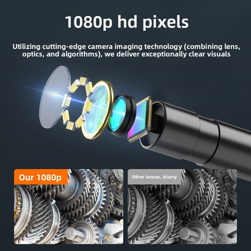Industrial Borescope with 4.3-inch Screen for Pipes