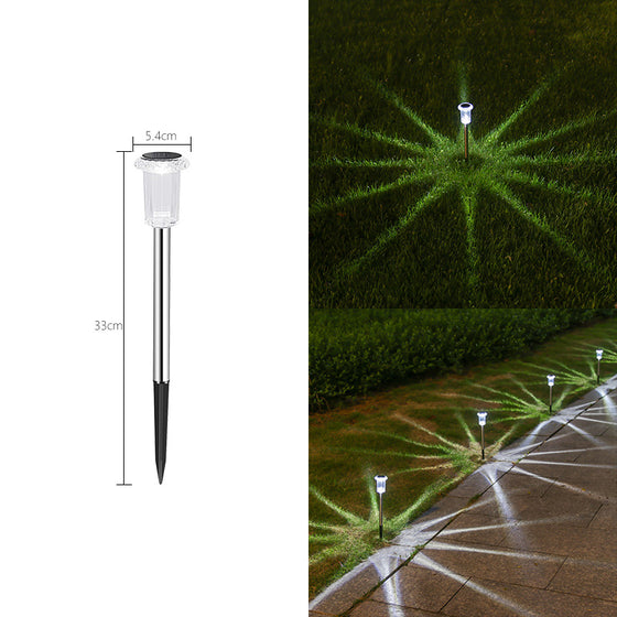 Solar Lawn Lights Outdoor Garden Decorative Floor Insert Lamp product image 4