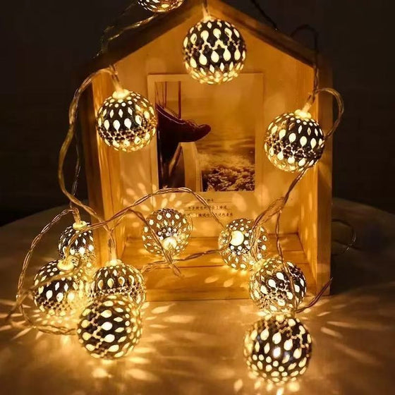 Solar Powered LED Garden String Lights Garden & Outdoor product image 2