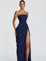 Elegant One Shoulder Evening Gown