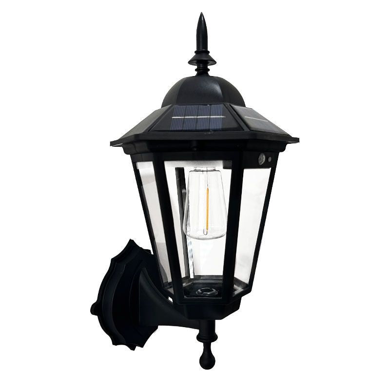 Solar Powered Outdoor Wall Light with Motion Sensor