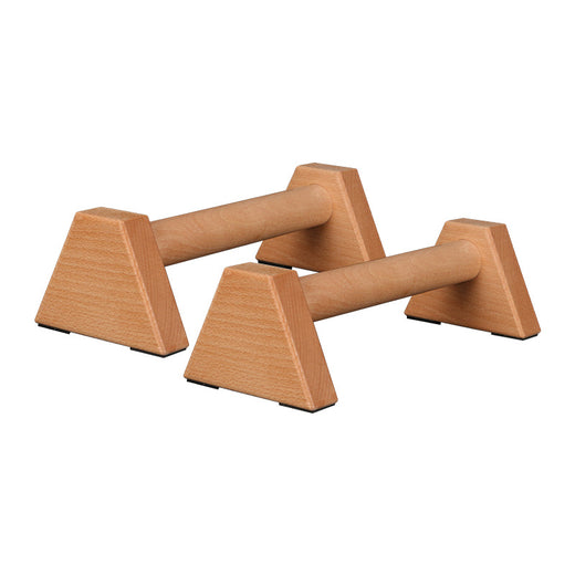 Wooden Push-Up Stand Fitness Support