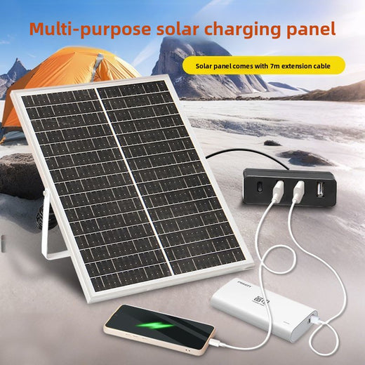 Solar Charger with Power Storage USB Portable