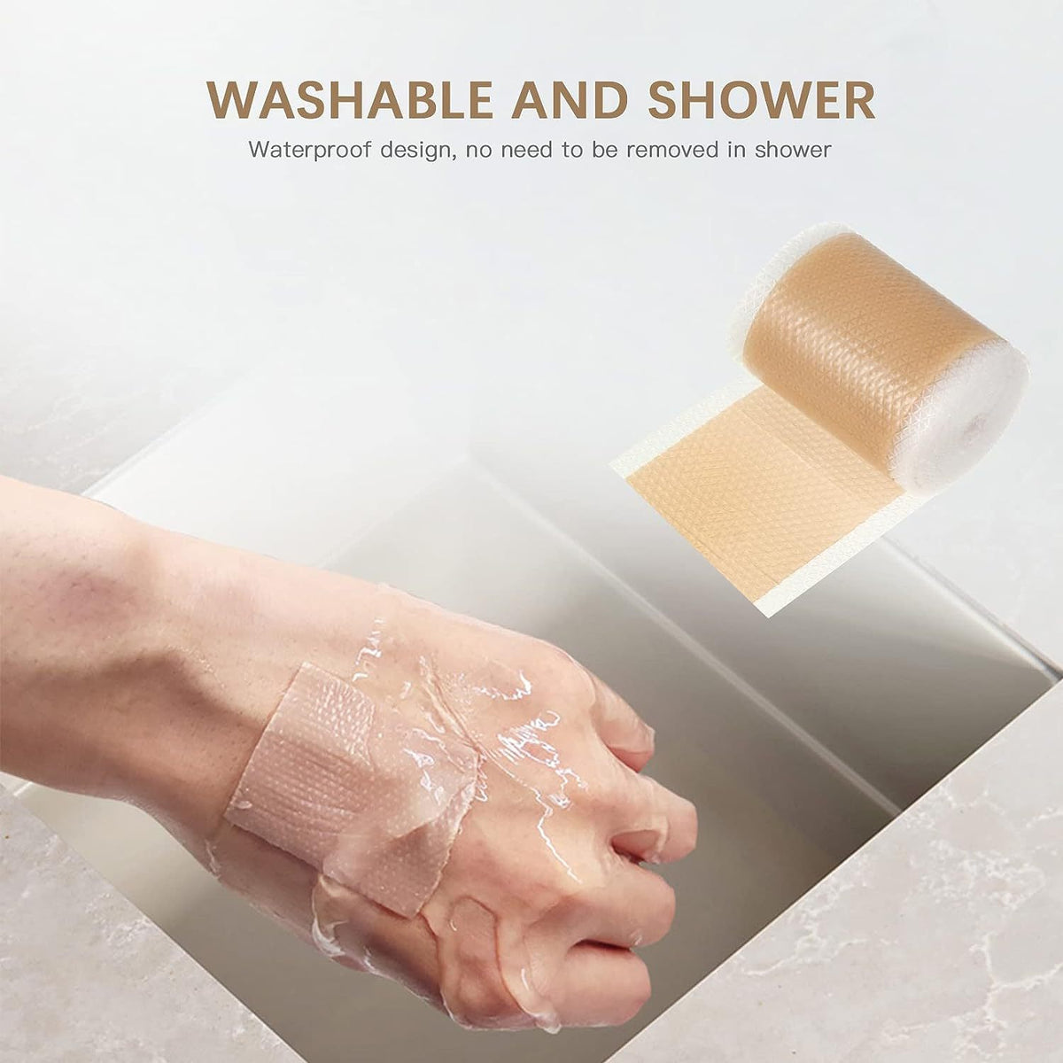 Reusable Silicone Scar Tape for Skin Repair