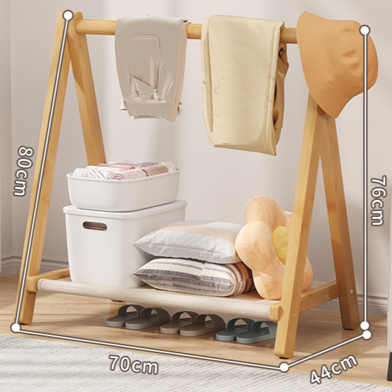Foldable Pet Clothes Rack Storage Organizer