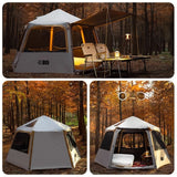 Hexagonal Inflatable Camping Tent