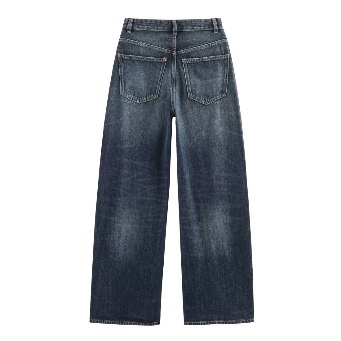Women's high waist wide leg denim jeans, photo 2