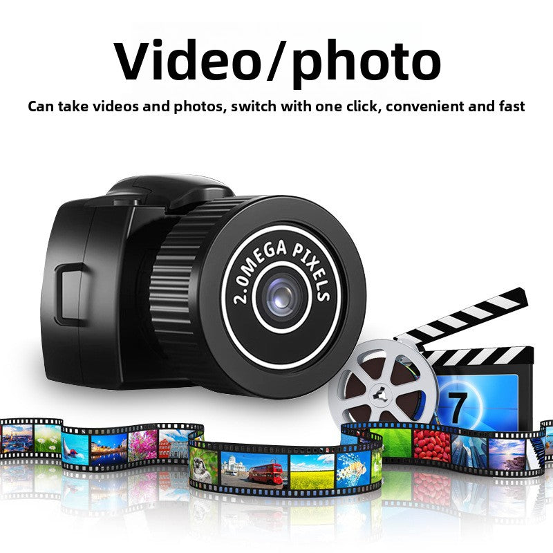 MOQ:2  Retro Digital Camera with Video Recording