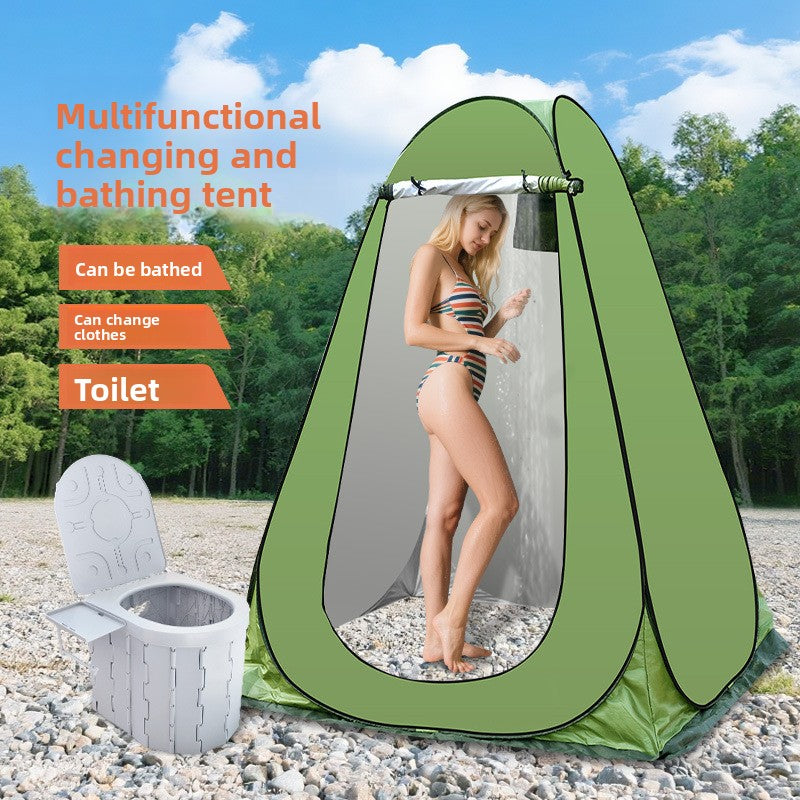 Outdoor Quick-Open Bathing and Changing Toilet Tent