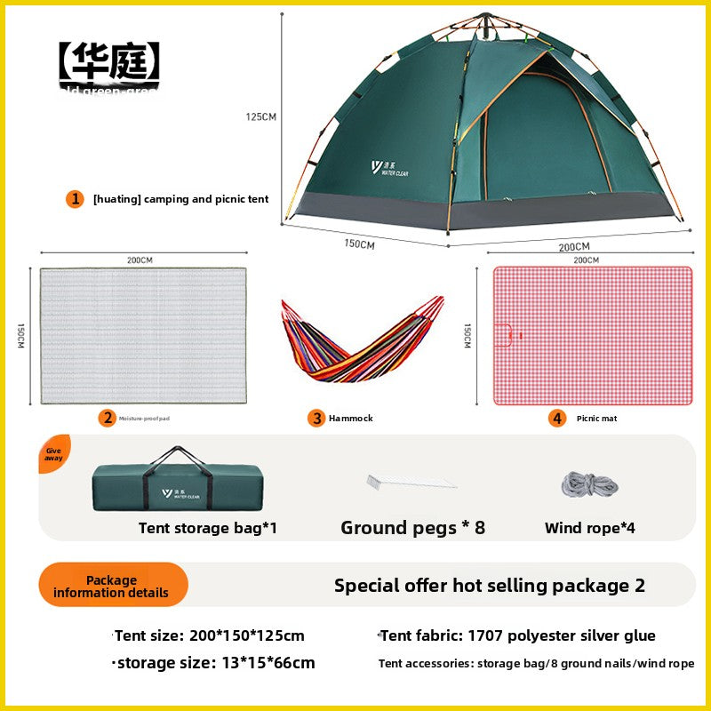 Portable Instant Pop Up Camping Tent