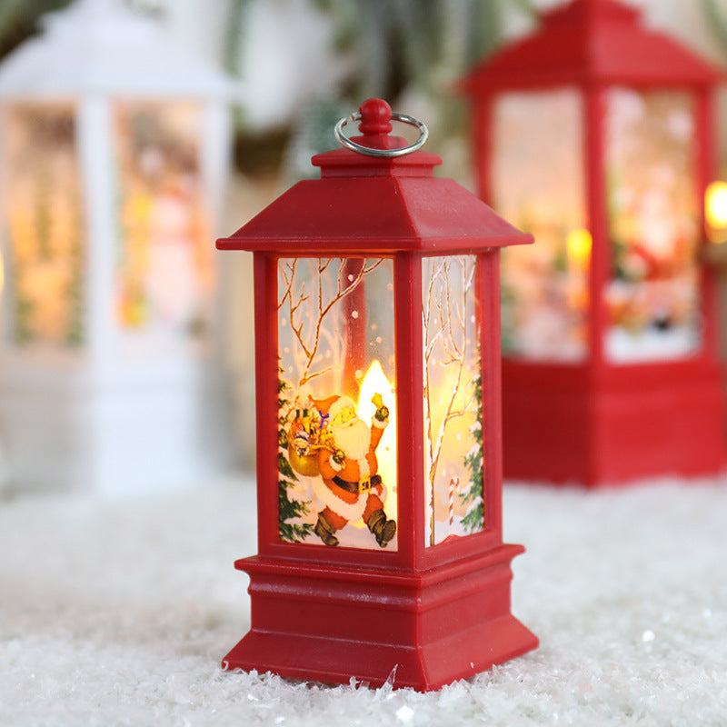 LED Luminous Satchel Candle Christmas Decoration Ornament