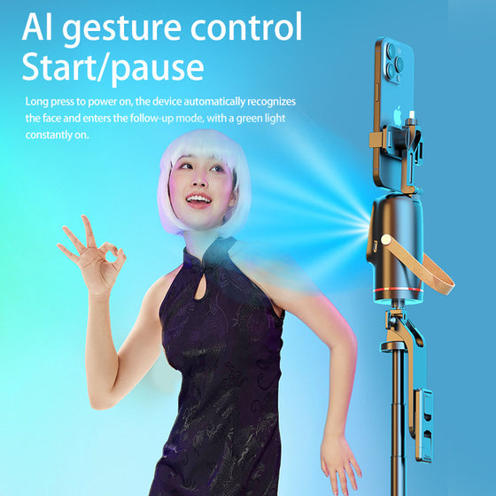 AI Tracking Smartphone Gimbal Stabilizer with Face Recognition Phones & Mobile product image 3