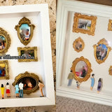 DIY Mini Museum Silhouette Box with Light