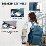 Vacuum compression backpack with large capacity