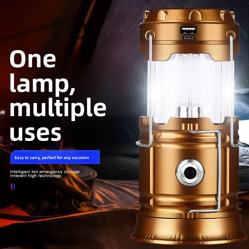 Solar Powered Multifunction Camping Lantern