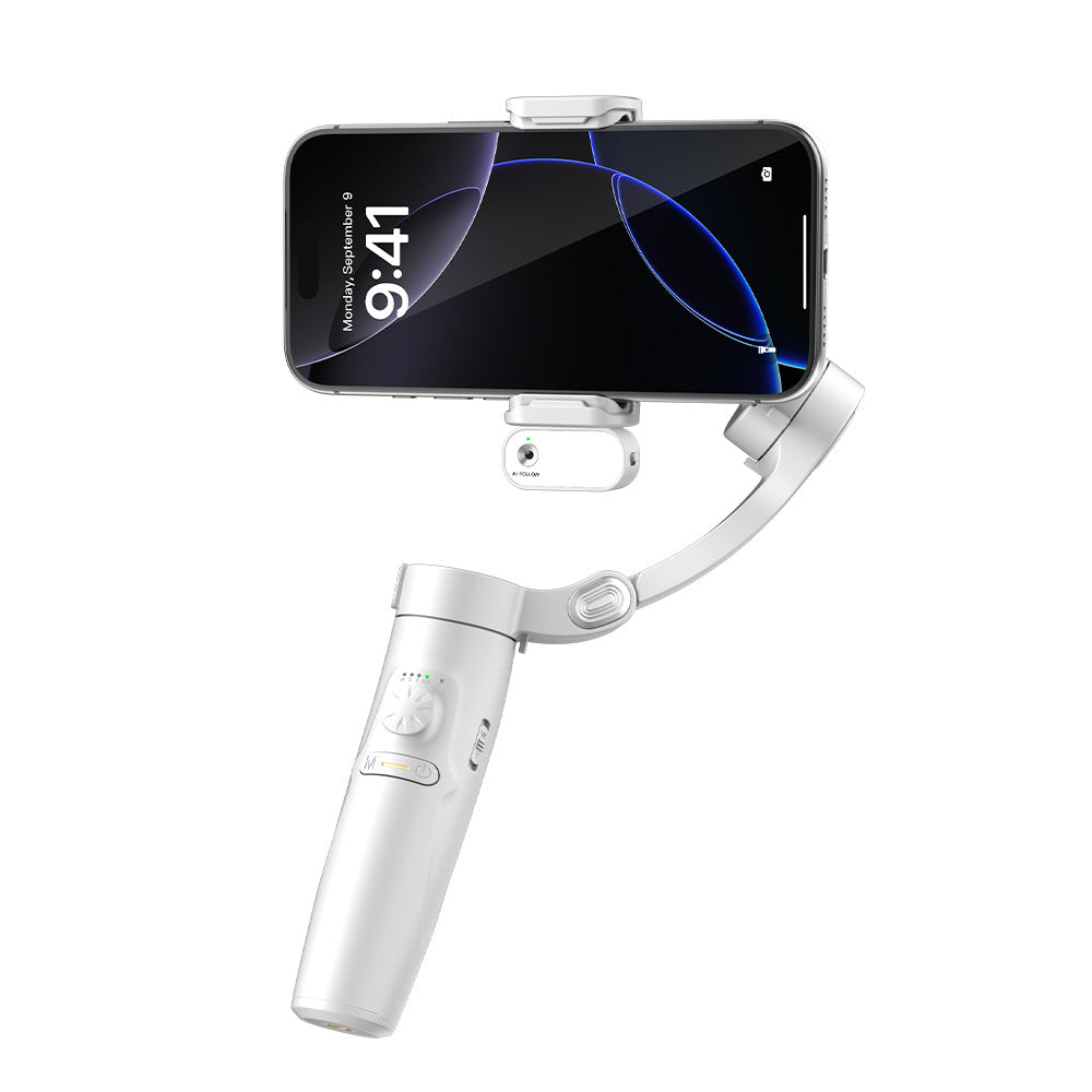 Smartphone Three-Axis Stabilizer Gimbal with AI Tracking