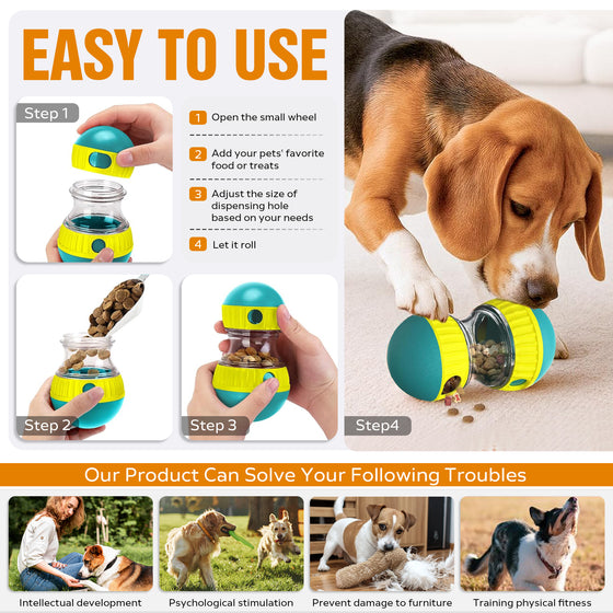 Step-by-step guide to filling and using the treat ball with a dog