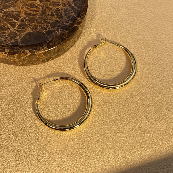 Big Ear Ring Earrings