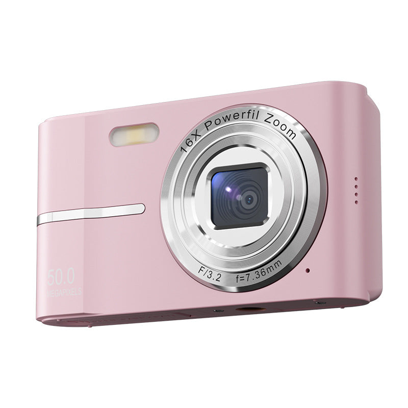 Retro Digital Camera with 16x Zoom
