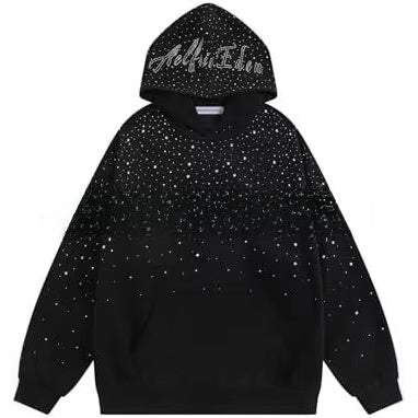 Digital Print Hooded Sweatshirt