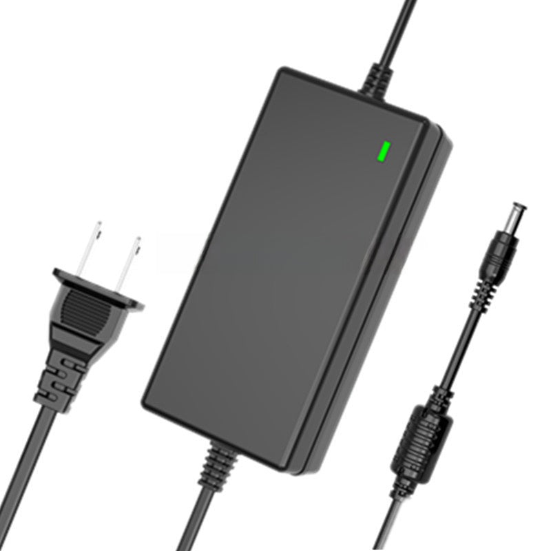 54.6V 2A Smart Charger for 48V Lithium Battery Packs with Multiple Plugs and Connector Heads