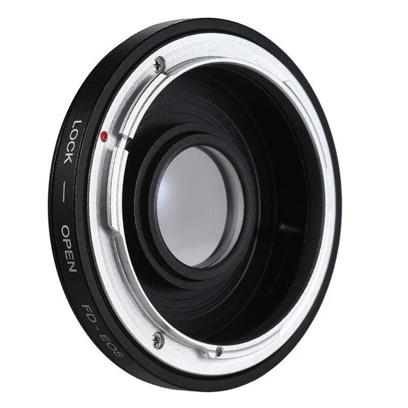 Canon FD to EOS Lens Adapter with Correction Glass