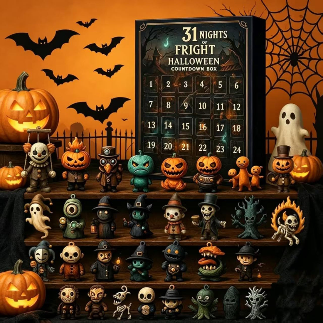 Halloween Advent Calendar Weird Dolls Halloween Advent Calendar