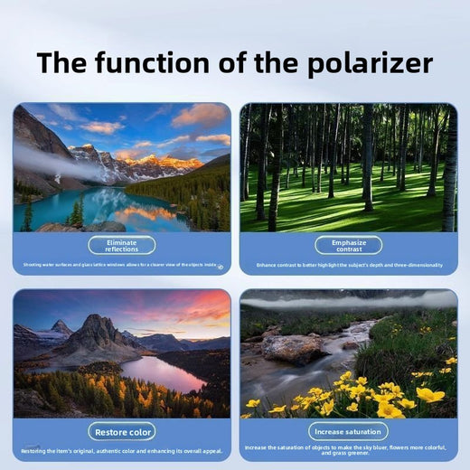 Photography Polarized Lens