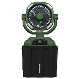 Portable USB Rechargeable Camping Fan with Spray Humidification