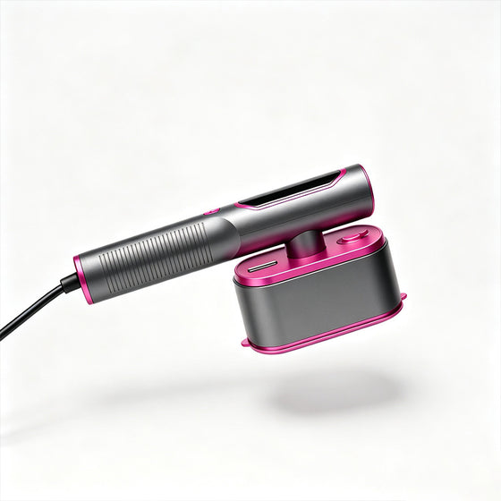 Liquid crystal portable handheld ironing machine