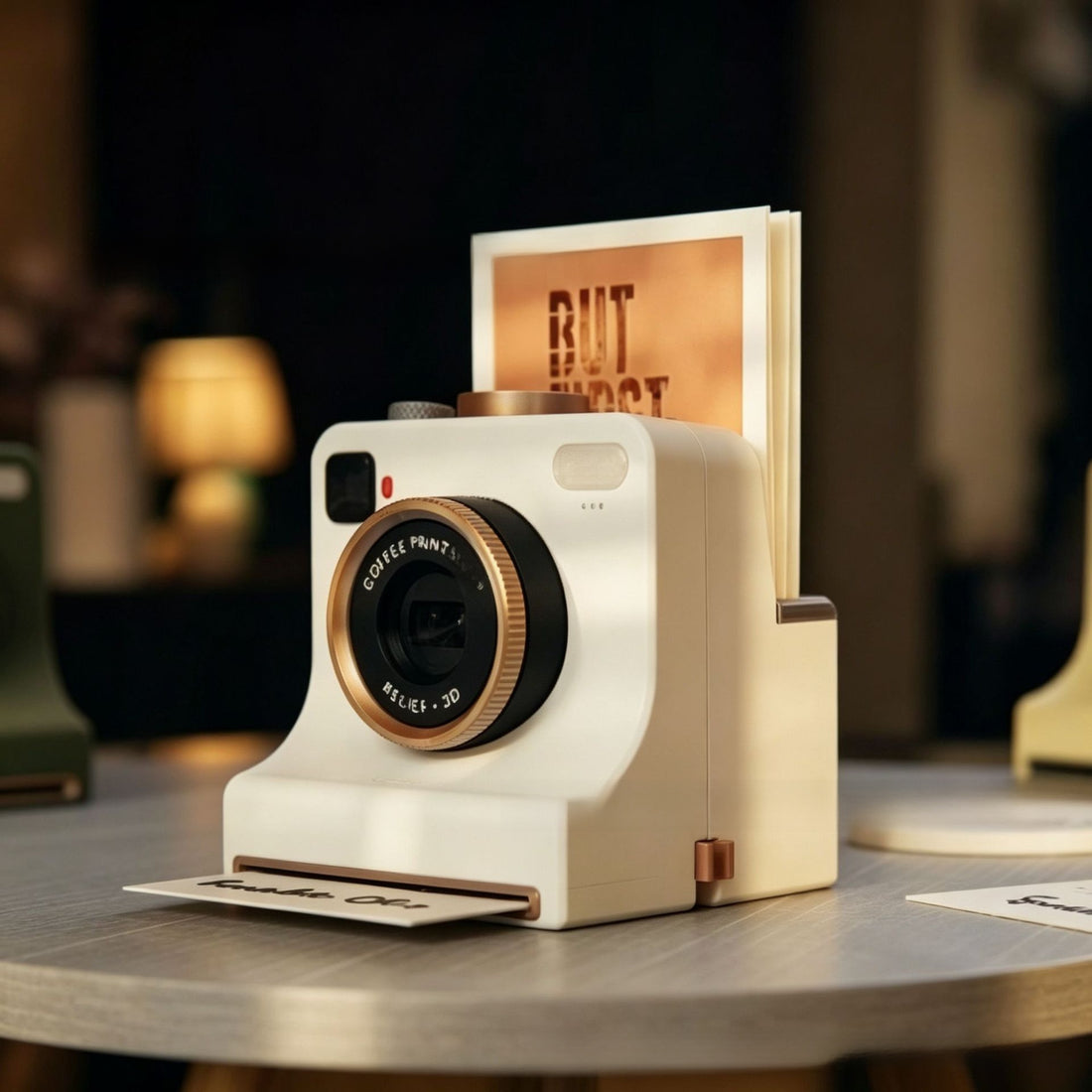 Vintage Style Latte Art Printer