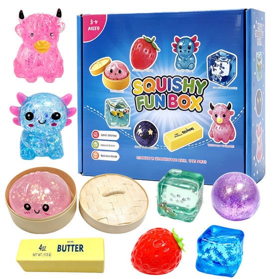 Mystery soft box series pinch music decompression toy blind box