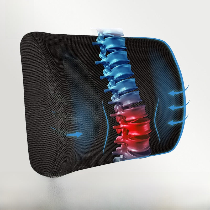 Ergonomic Memory Foam Lumbar and Seat Cushion Health & Wellness product image 2