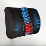 Ergonomic Memory Foam Lumbar and Seat Cushion Health & Wellness product image 2