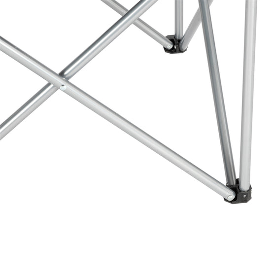 Folding camping chair with iron frame and carry bag, photo 4 of 10