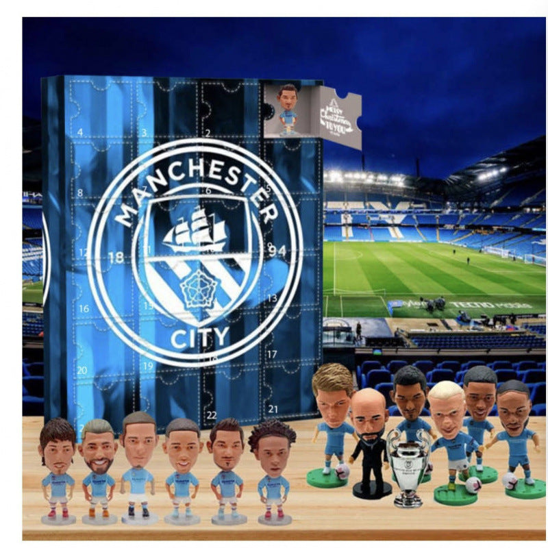 Cartoon Football Countdown Calendar with Character Figurines product image 4