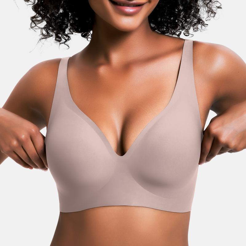 Plus Size Seamless Wireless Bra