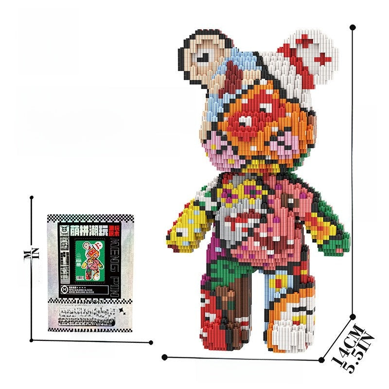 Educational DIY Building Blocks with Cute Bear Design product image 6