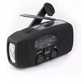 Multifunctional Emergency Radio with Flashlight and SOS Alarm