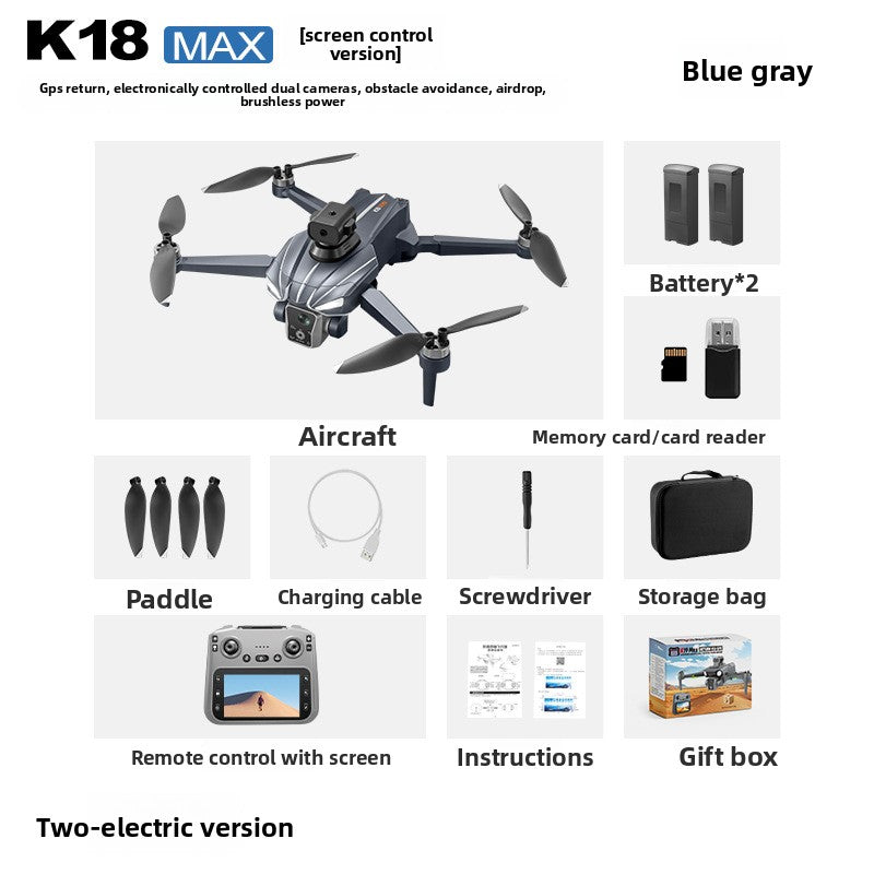 One-click return-to-home function for drones using GPS positioning system