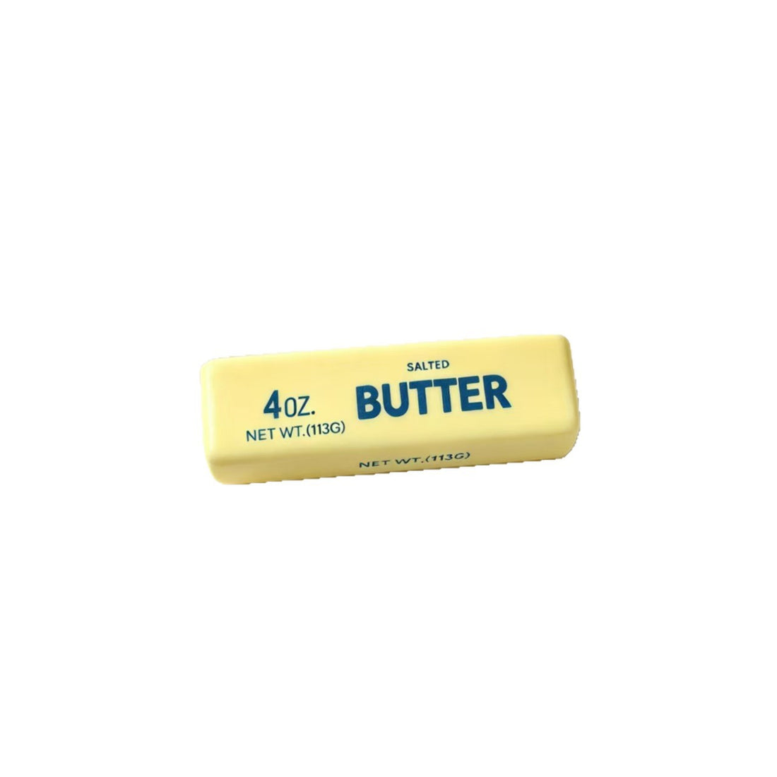 Squeezable soft rebounding butter stick