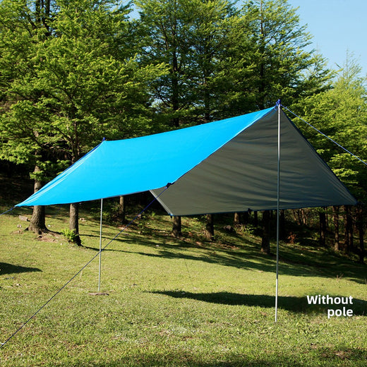 Square Sunshade Canopy with Waterproof Mat
