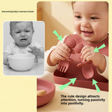 Baby Silicone Feeding Tableware Set