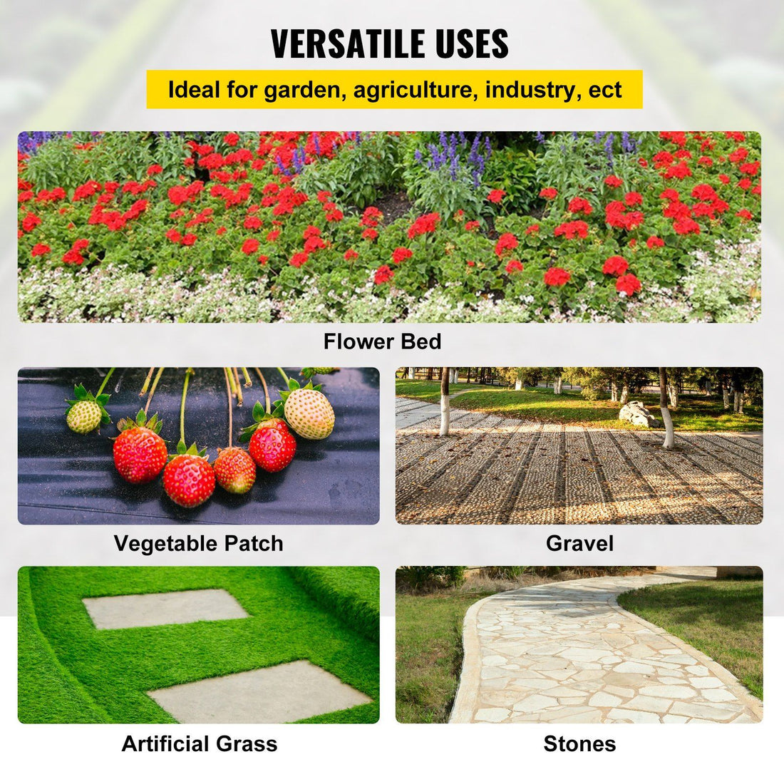2x3FT Weed Barrier Fabric 300FT feature detail