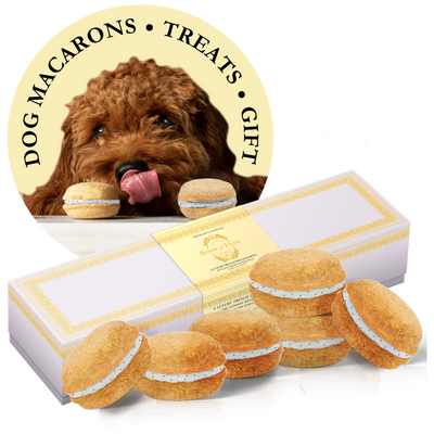 Bonne et Filou Dog Macarons - Box of 6