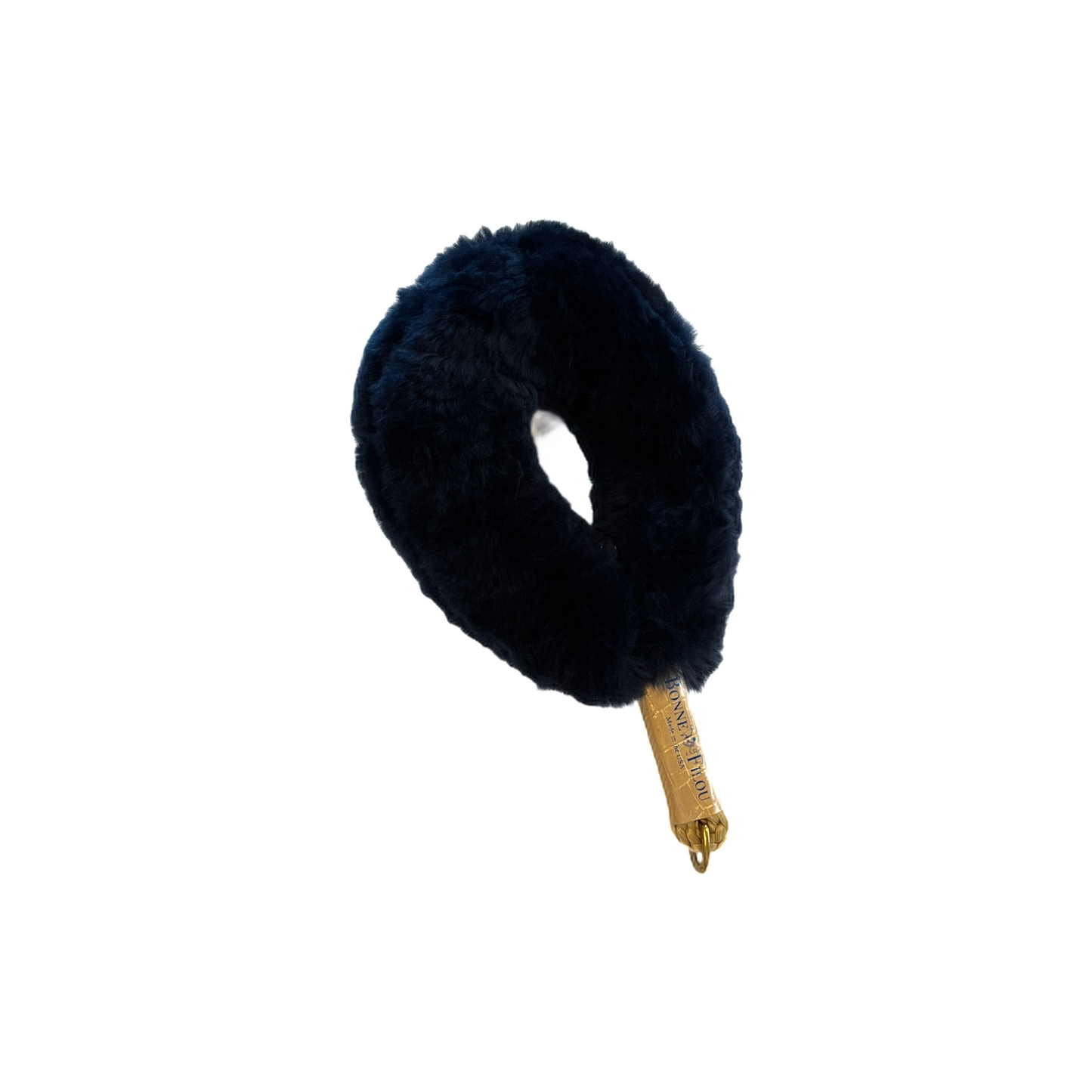 Bonne et Filou Shearling Fur Dog Leash Grip