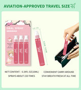 3-Pack Mint Breath Spray lifestyle in-use shot