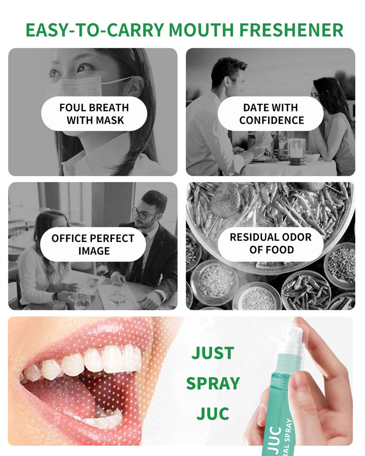 3-Pack Mint Breath Spray angle view