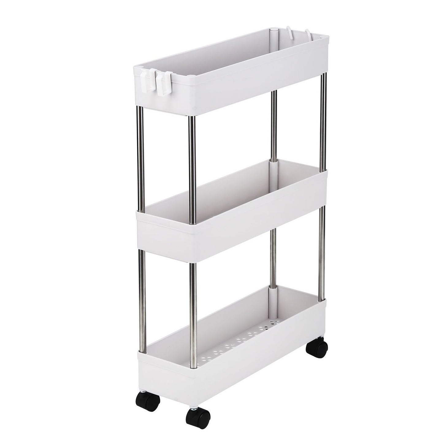 3-Tier Slim Rolling Storage Cart3